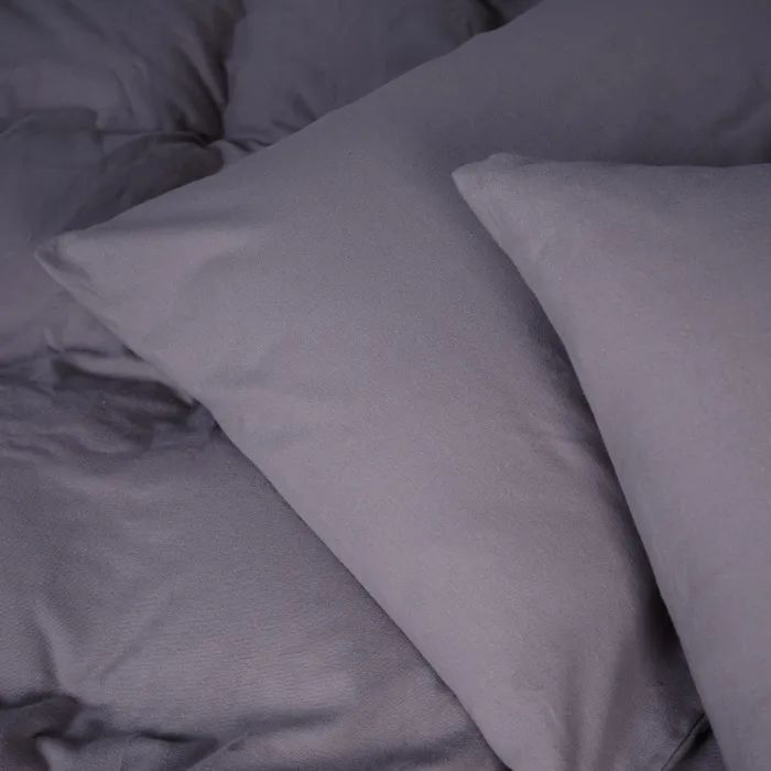 Постельное белье MirSon 001 Ash grey Фланель 143х210 Полуторный (2200009648199) изображение 7