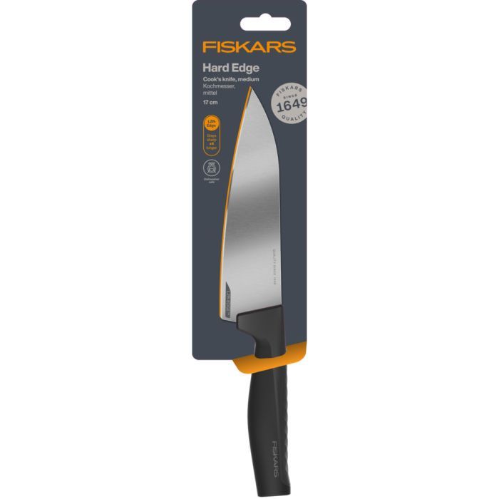 Кухонный нож Fiskars Hard Edge шеф великий 21 см (1051747) изображение 3