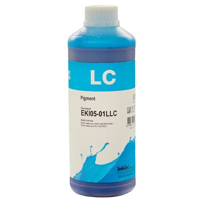 Чернила InkTec Epson LFP Pigment Light Cyan 1L (EKI05-01LLC)