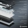 Клавиатура GamePro Asgard Valhalla Pro Rainy Switch Bluetooth/2.4G/USB USB White with display (MK160W-D-Pro) изображение 11