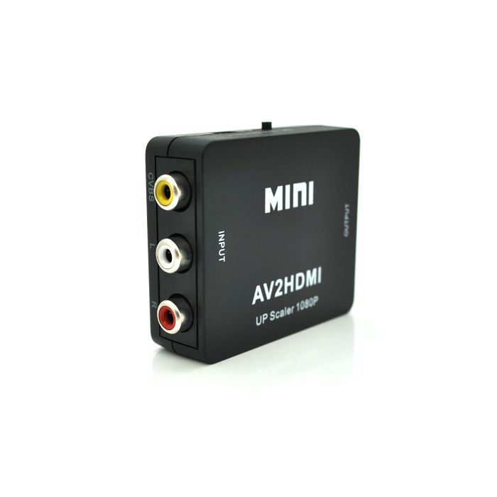 Конвертор 3xRCA F to HDMI F 720P/1080P black Voltronic (YT-CM-AV/HDMI/B) изображение 2