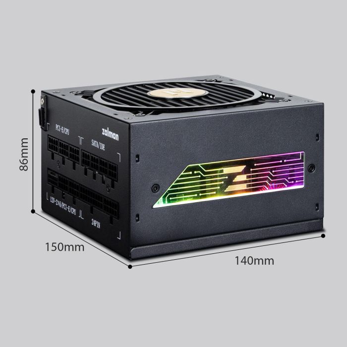 Блок живлення Zalman 850W Teramax 2 View (ZM850-TMX2VIEW) зображення 12
