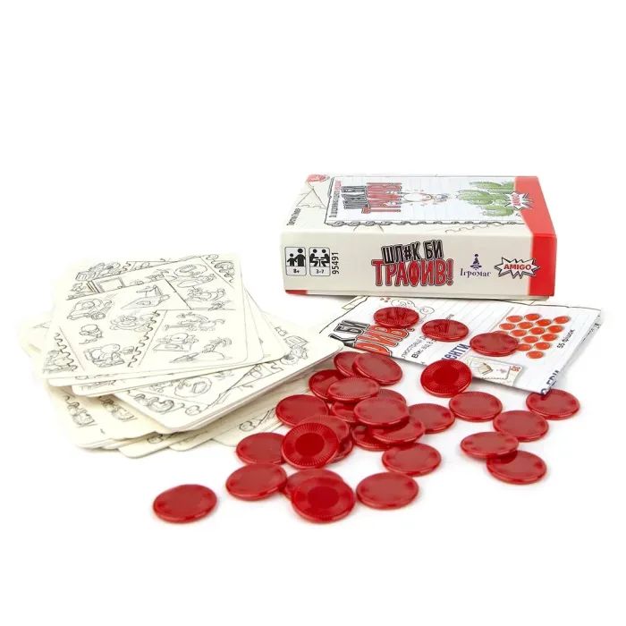 Настольная игра Ігромаг Шл#к бы трафив! (No Thanks!) (укр.) (95941) изображение 2