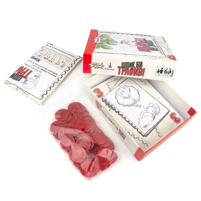 Настольная игра Ігромаг Шл#к бы трафив! (No Thanks!) (укр.) (95941) изображение 3