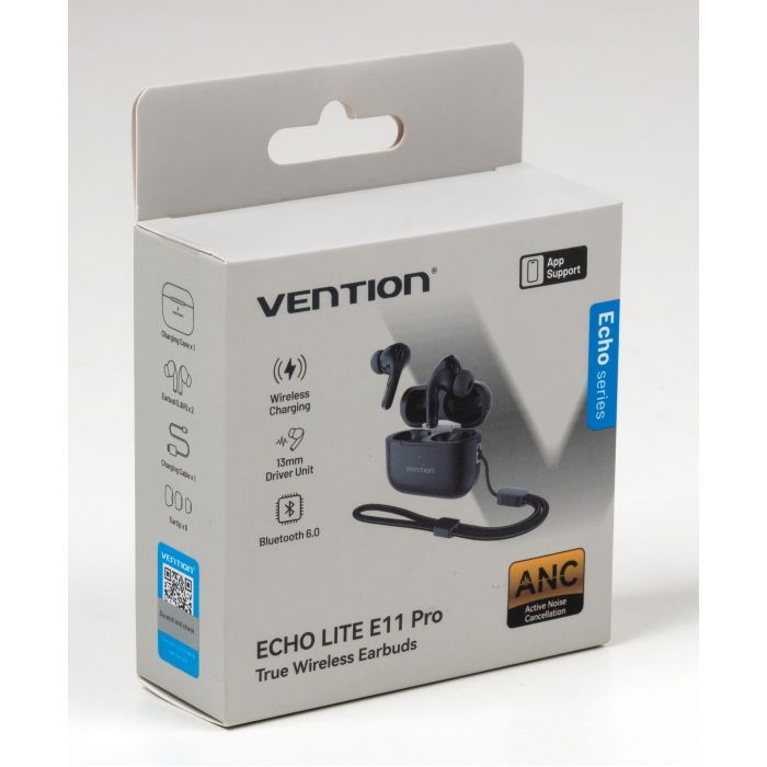 Навушники Vention Echo Lite E11 Pro Black (NBVB0-Pro) зображення 10