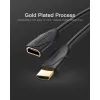 Кабель мультимедійний HDMI M to HDMI F 2.0m 4K60Hz black Vention (VAA-B06-B200) зображення 2