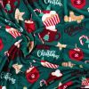 Плед Ardesto Christmas Flannel 100% поліестер, різдвяні смаколики 160х200 см (ART0122PB) зображення 2