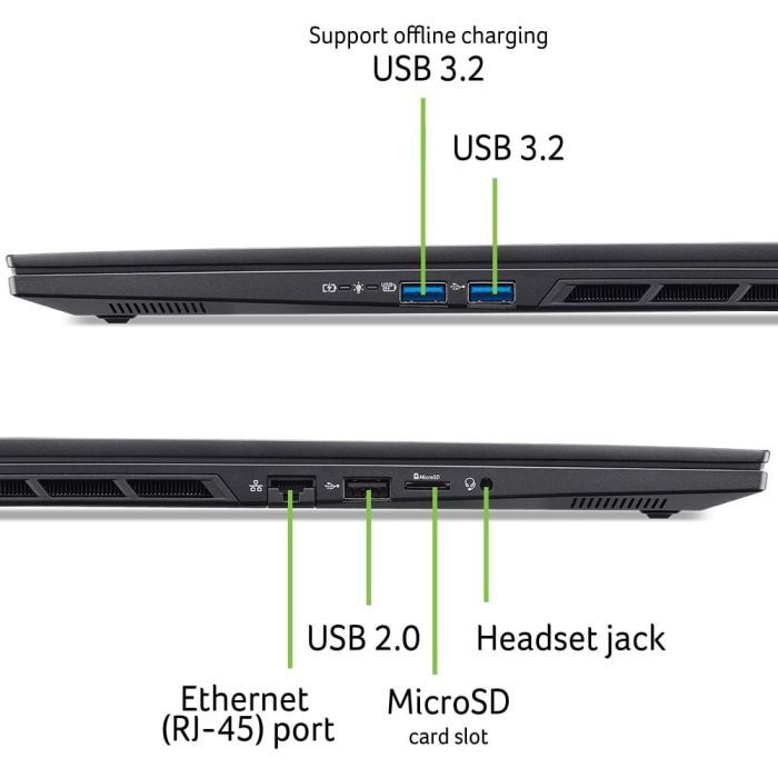 Ноутбук Acer Nitro 16S AI AN16S-61-R7HR (NH.QXUEU.002) изображение 11