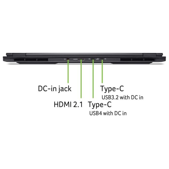 Ноутбук Acer Nitro 16S AI AN16S-61-R7HR (NH.QXUEU.002) изображение 12