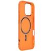 Чехол для мобильного телефона Armorstandart LikeCarbon2 MagCase Apple iPhone 17 Kevlar Orange (ARM88614) изображение 4