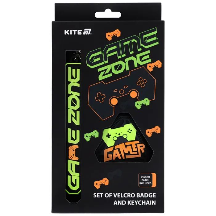 Бейдж Kite набор на липучке и подвеска (K25-3010-3)