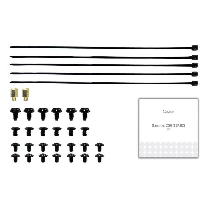 Корпус для ПК OCYPUS GAMMA C50 BK ARGB (GAMMA-C50-BKG400XX-GL) зображення 10