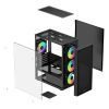 Корпус для ПК OCYPUS GAMMA C50 BK ARGB (GAMMA-C50-BKG400XX-GL) зображення 8