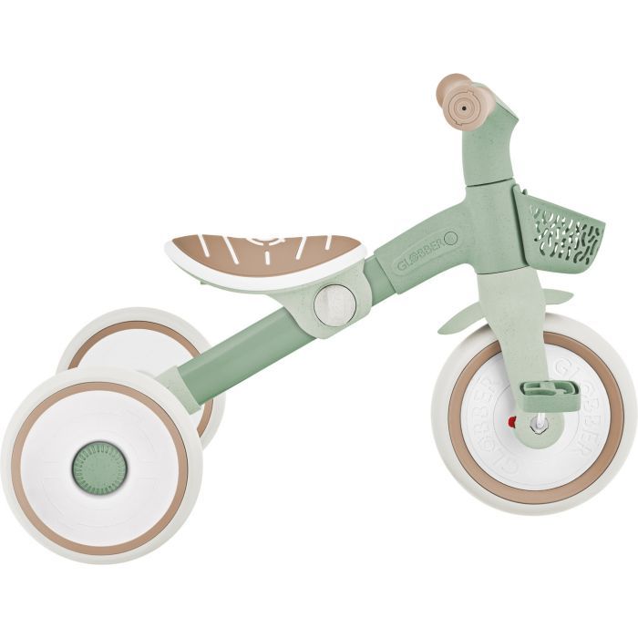 Дитячий велосипед Globber Learning trike plus 2 в 1 кокосовий (737-466) зображення 7