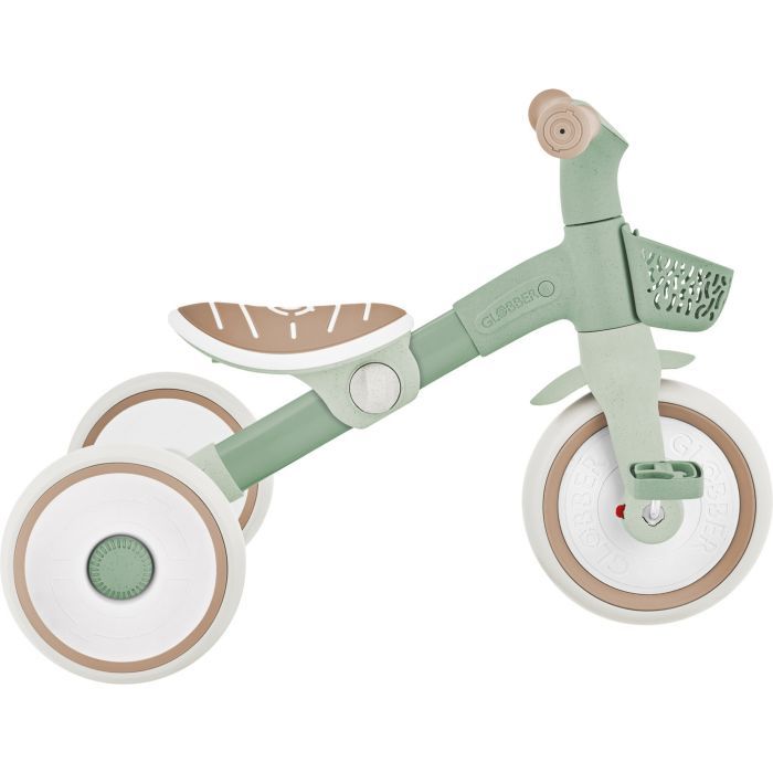 Дитячий велосипед Globber Learning trike plus 2 в 1 кокосовий (737-466) зображення 8