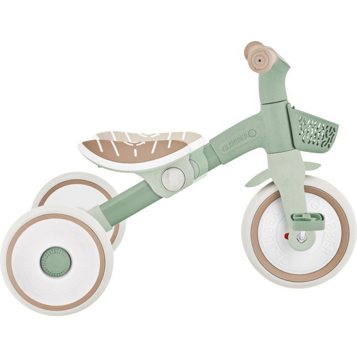 Дитячий велосипед Globber Learning trike plus 2 в 1 кокосовий (737-466) зображення 9