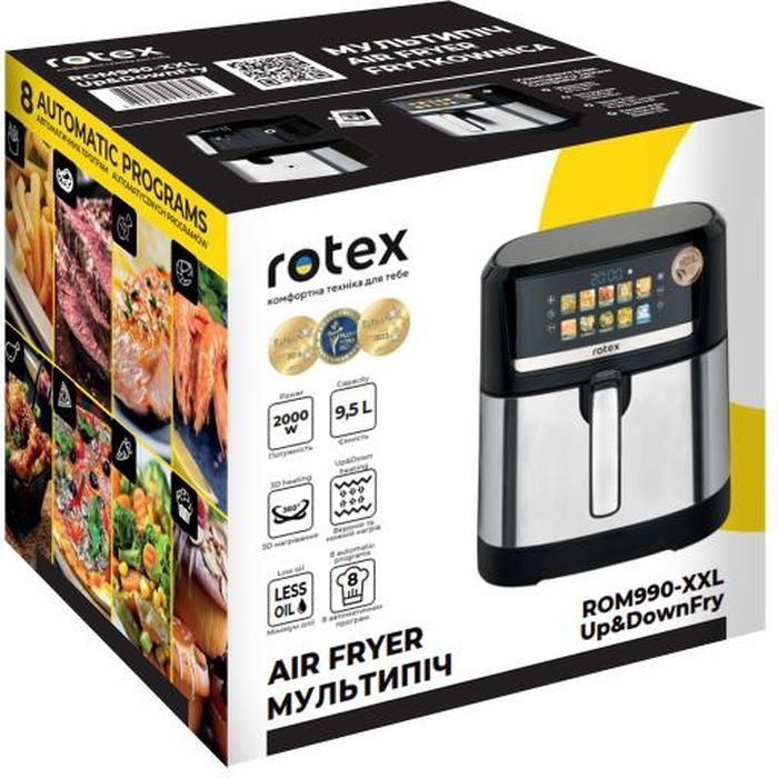 Мультипіч Rotex ROM990-XXL Up&DownFry зображення 8