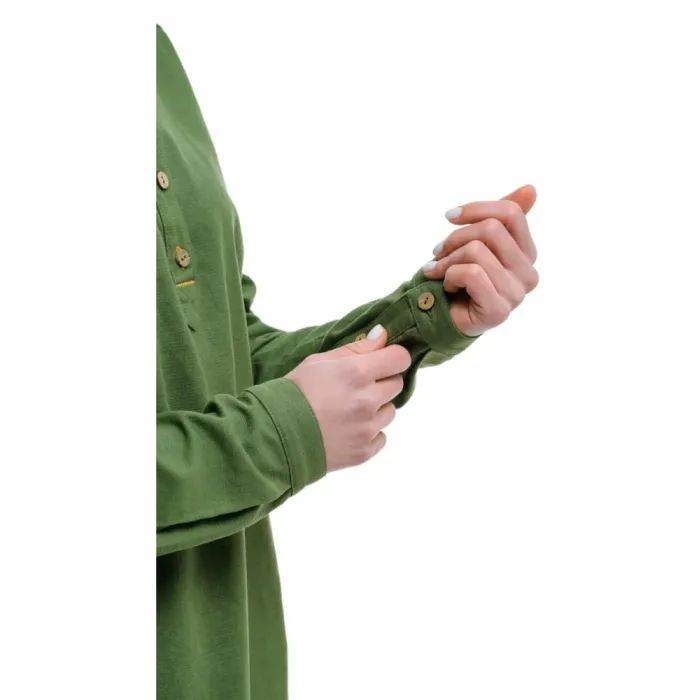 Сорочка Turbat Madeira Hemp Wmn bronze green - XS - зелений (012.004.4209) изображение 5