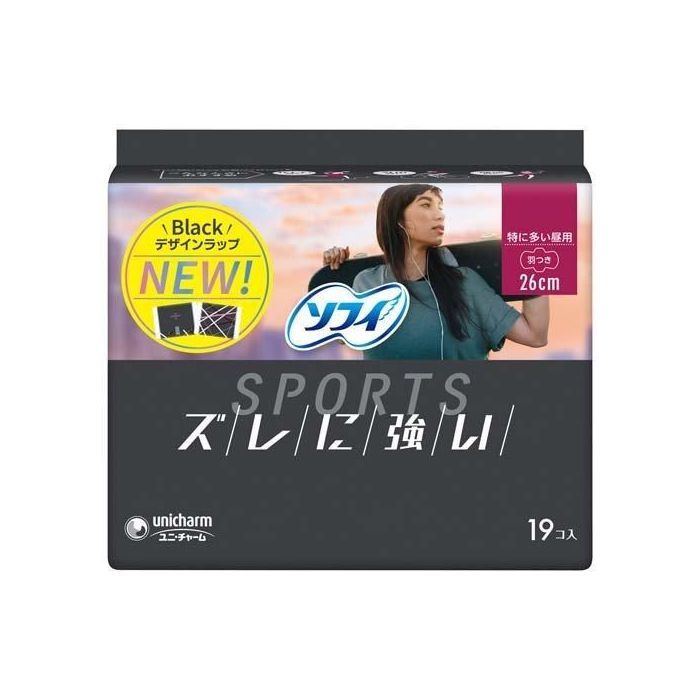 Гигиенические прокладки Unicharm Sofy Sports 19 шт (4903111314171)