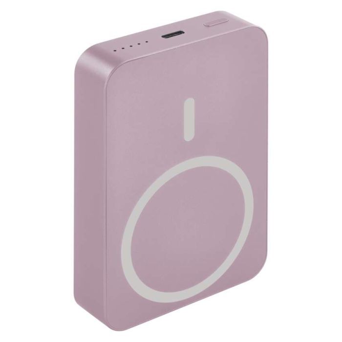 Батарея універсальна EMOS 10000mAh WI1046, 20W, Wireless, salmon (B0551S) зображення 12