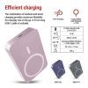 Батарея універсальна EMOS 10000mAh WI1046, 20W, Wireless, salmon (B0551S) зображення 6