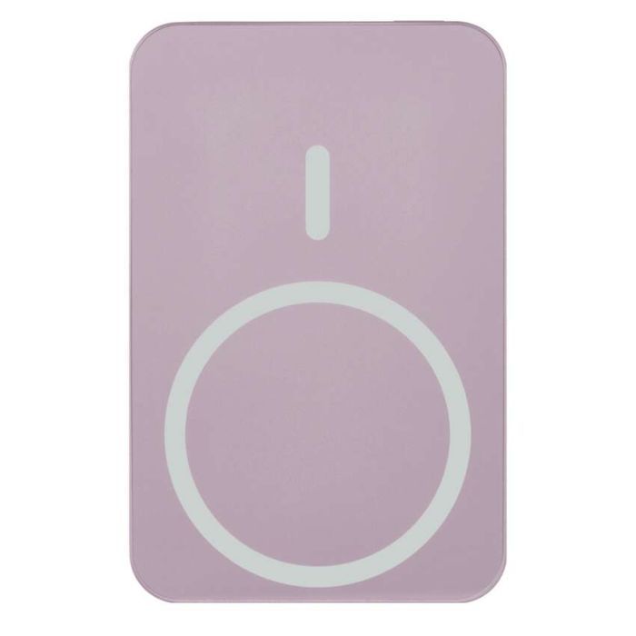 Батарея універсальна EMOS 10000mAh WI1046, 20W, Wireless, salmon (B0551S) зображення 9