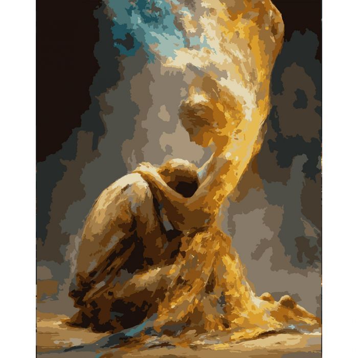 Картина по номерам Santi "Обійми світла", 40*50см, LED підсві (956657)