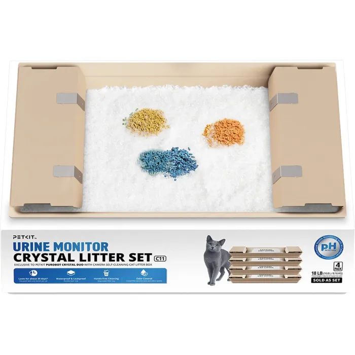 Наполнитель для туалета Petkit для PUROBOT CRYSTAL DUO (сет 4 шт) (C11) изображение 2