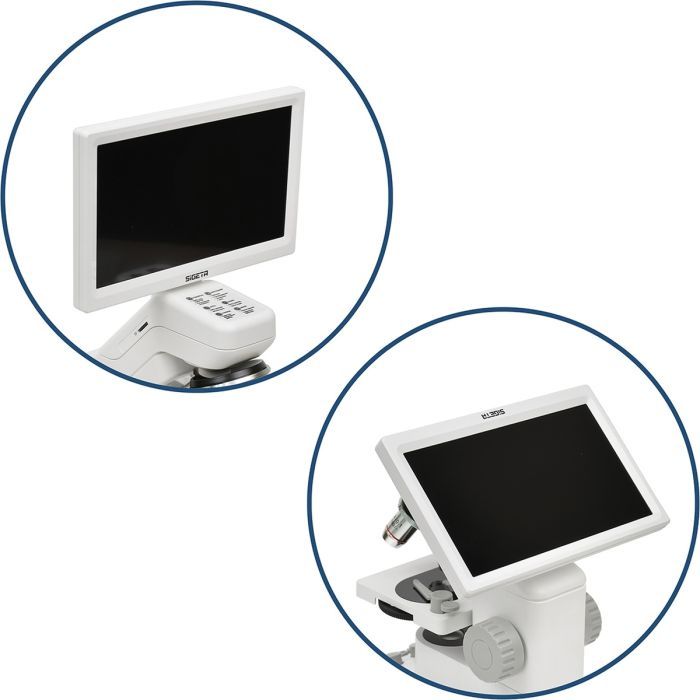 Мікроскоп Sigeta Цифровий NEXOR 80x-800x 2 MP 7" LCD (65205) зображення 9