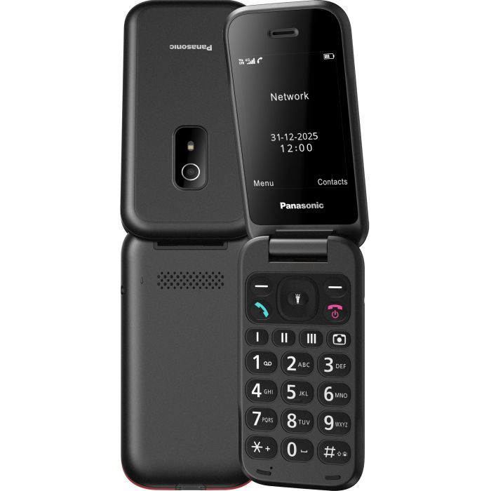 Мобильный телефон Panasonic KX-TF600 Black (KX-TF600EXB)