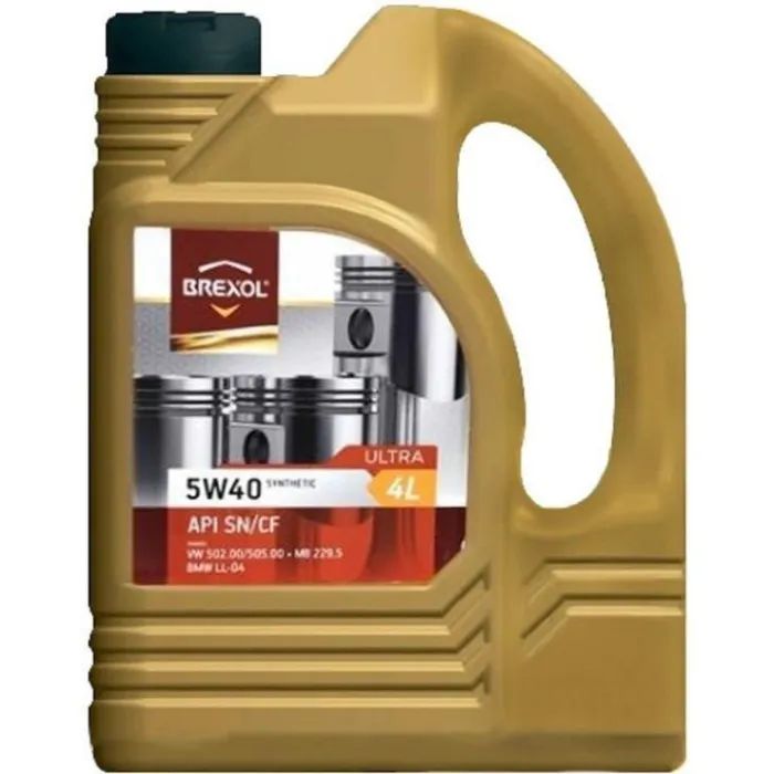 Моторное масло BREXOL ULTRA 5W40 SN/CF 4л (48391051006)