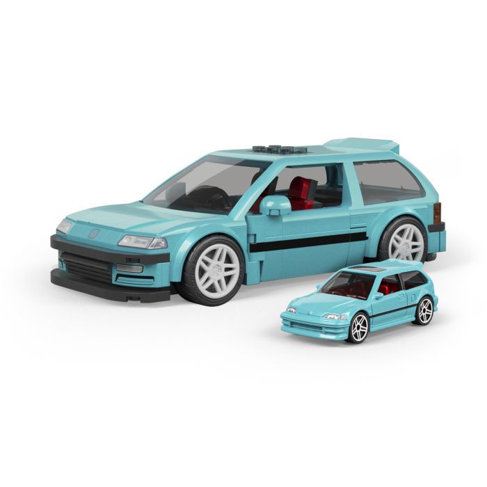 Конструктор Mattel Brick Shop Speed Honda Custom 90 Civic EF (JHF62) изображение 2