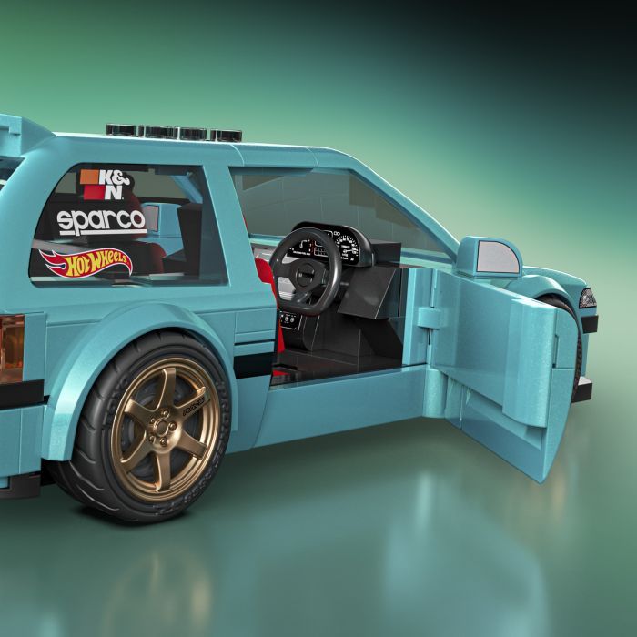 Конструктор Mattel Brick Shop Speed Honda Custom 90 Civic EF (JHF62) изображение 6