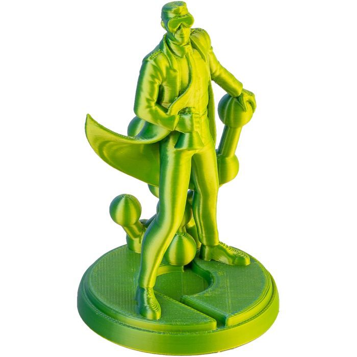 Пластик для 3D-принтера Polymaker PLA PANCHROMA DUAL SILK 1,75mm 1kg Yellow-Blue (CA03026) зображення 3