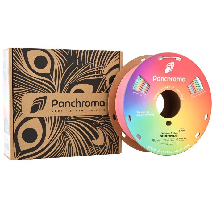 Пластик для 3D-принтера Polymaker PLA PANCHROMA GRADIENT SATIN 1,75mm 1kg RAINBOW (CA05001) зображення 4