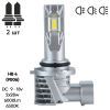 Автолампа PULSO LED-chips 7535/9-18v/2x28w/6000Lm/6500K (M6-HB4) изображение 2