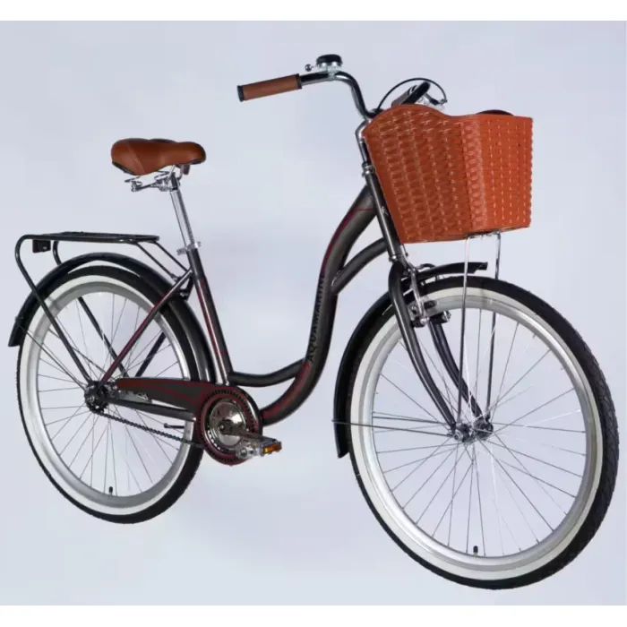 Велосипед Dorozhnik 26" AQUAMARINE BH рама-17" ST 2026 сірий (OPS-D-26-356) зображення 2