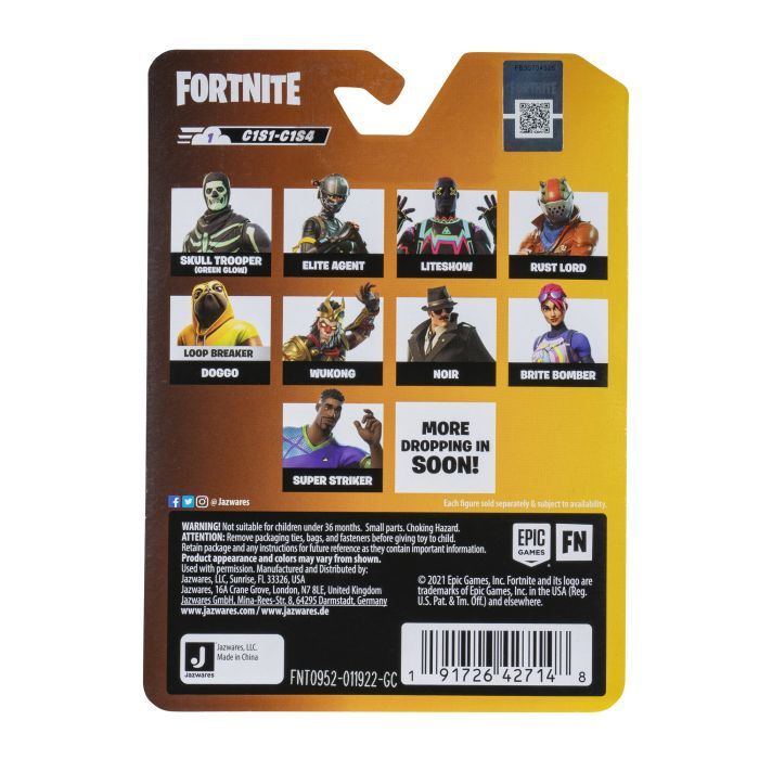 Фігурка Fortnite Micro Legendary Series Mission Specialist, 6 см (FNT0952) зображення 8