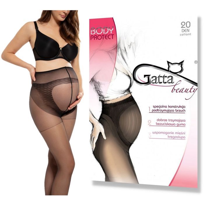 Колготы Gatta Body Protect Для беременных 20 Den Beige - 2 (5900042061456) изображение 3