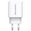 Зарядное устройство Armorstandart 1xUSB-C + 1xUSB 25W GaN white (ARM89532)