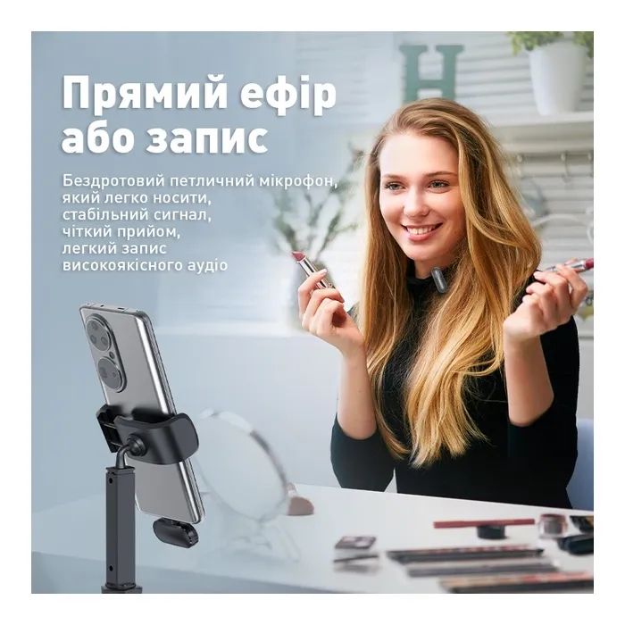 Микрофон BAVIN MP-100 Type-C Black (H-MP-100 BK) изображение 11