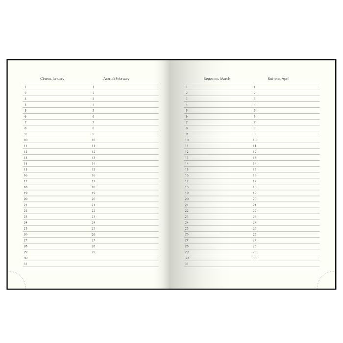 Тижневик Buromax недатований PRIME A5 зелений 336 сторінок (BM.20380-04) зображення 8