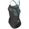 Купальник Arena Kikko Swimsuit Swim Pro Back 010807-580 чорний, бірюзовий 42 (3468337757221) зображення 6