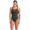 Купальник Arena Team Swimsuit Swim Pro Solid 004760-609 темно-зелений 42 (3468337729259)