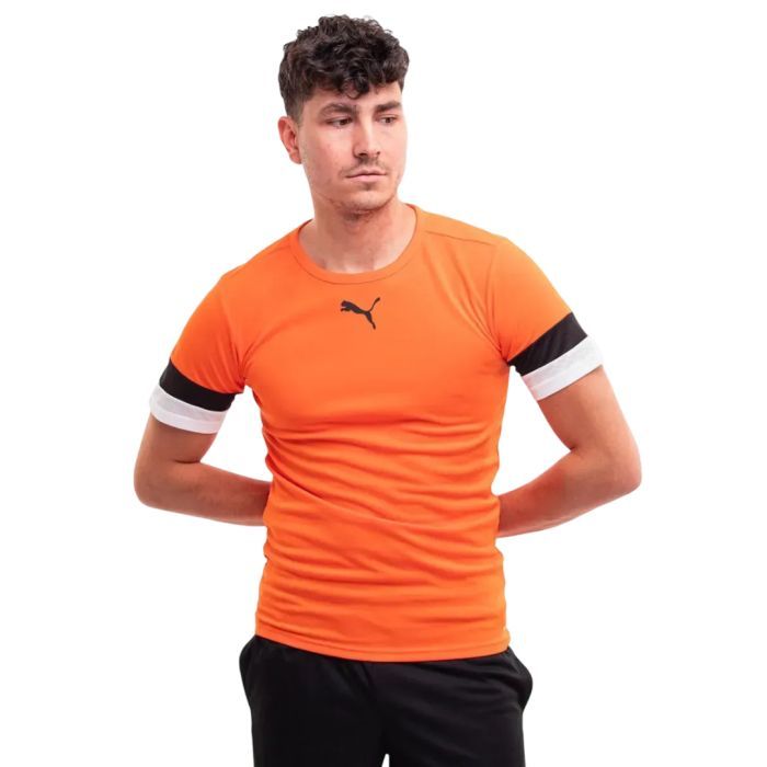 Футболка Puma teamRISE Jersey 704932-08 помаранчевий XL (4063699213102)