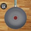 Сковорода Tefal Halo EUCALYPTUS, 28см, алюміній, бакеліт, сірий (G0160602) зображення 4