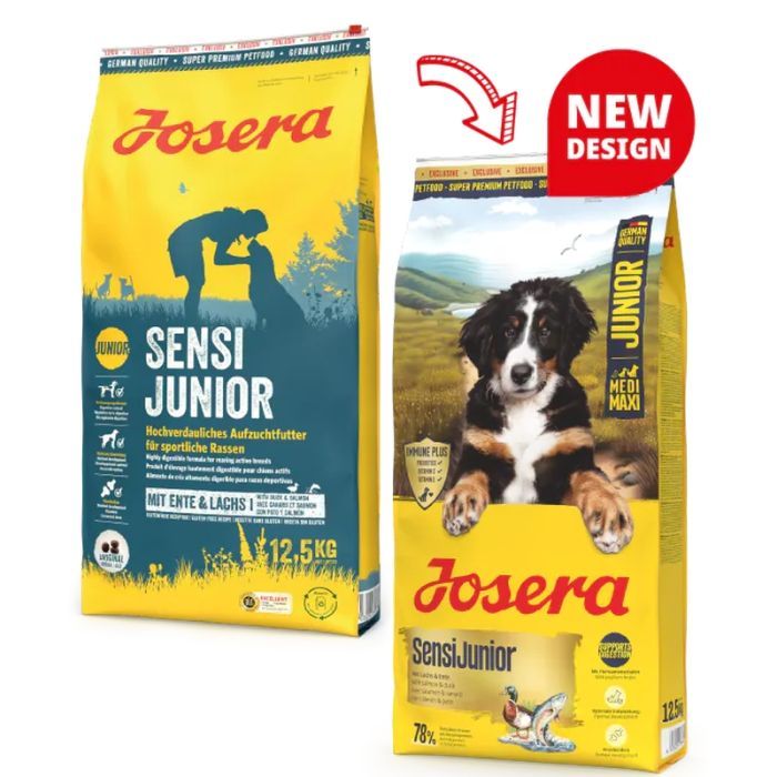 Сухой корм для собак Josera Sensi Junior Medi/Maxi 12.5 кг (4032254786450) изображение 2