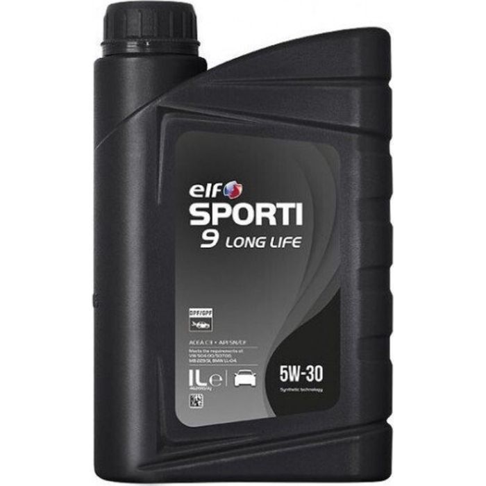 Моторное масло ELF SPORTI 9 LONG LIFE 5W-30 1л (214257)