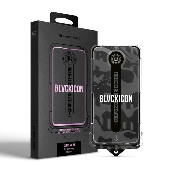 Скло захисне Armorstandart Black Icon Supreme EZ Samsung S26 Plus (ARM91250)