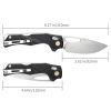Нож SRM Mirage, Black G10, Stonewash (239X-GB) изображение 11